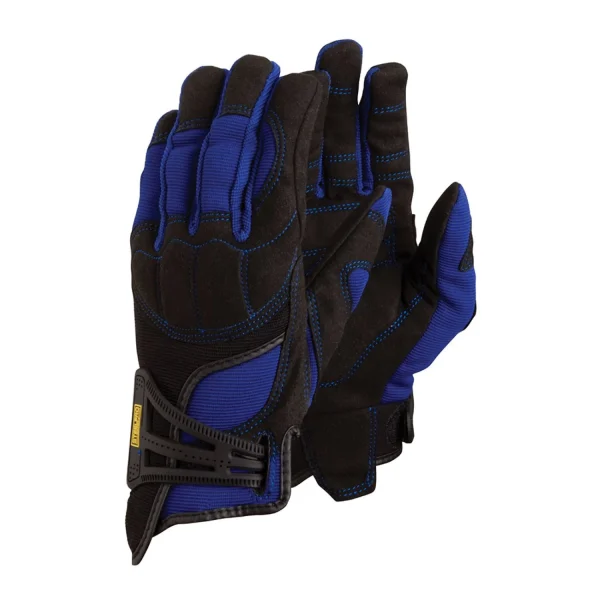 Guante Steelpro antideslizante azul (Guante Antivib)